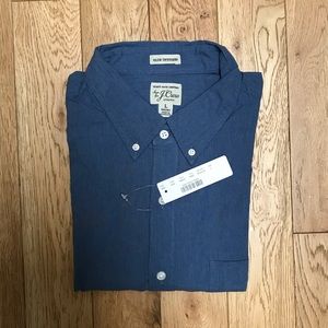 J Crew man slim untucked shirt NEW size L